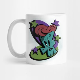 Rock n roll skull Mug